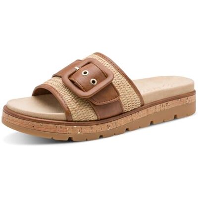 MARCO TOZZI dam 2–27414-46 pantolett, konjak comb, 36 EU MARCO TOZZI dam 2–27414-46 pantolett, konjak comb, 36 EU