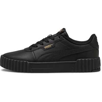 PUMA dam Carina 3.0 sneakers, svart guld, 6 UK, svart guld, 39 EU PUMA dam Carina 3.0 sneakers, svart guld, 6 UK, svart guld, 39 EU