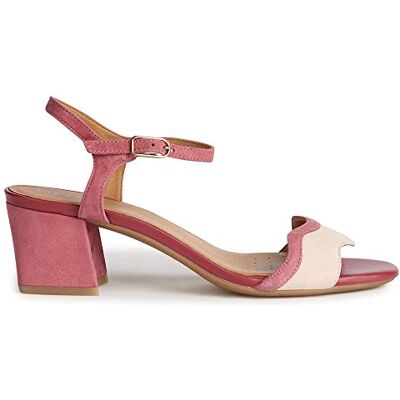 Geox Dam D New ERAKLIA 50 sandal, cyklamen/naken, 39 EU, cyclamen naken, 39 EU Geox Dam D New ERAKLIA 50 sandal, cyklamen/naken, 39 EU, cyclamen naken, 39 EU