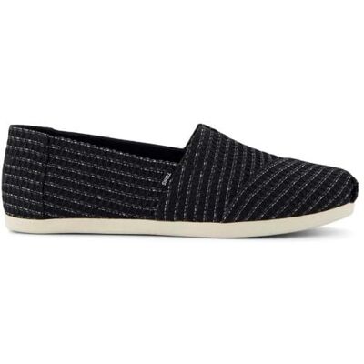 TOMS Alpargata CloudBound Loafer Flat, Black Repreve Waffle, 6.5 UK, Svart reprev våffla, 39 EU TOMS Alpargata CloudBound Loafer Flat, Black Repreve Waffle, 6.5 UK, Svart reprev våffla, 39 EU