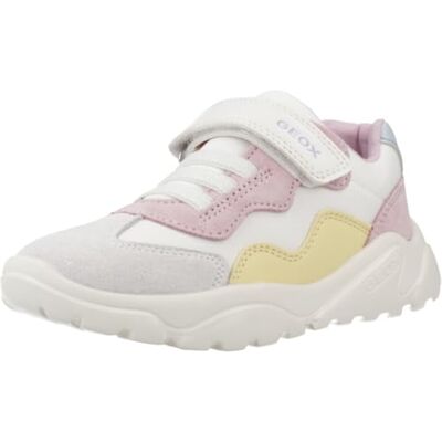 Geox Baby flicka B CIUFCIUF Girl B sneakers, off vit/ros, 21 EU Geox Baby flicka B CIUFCIUF Girl B sneakers, off vit/ros, 21 EU