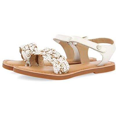 GIOSEPPO YUTI Flat Sandal, Blanco, 5 UK GIOSEPPO YUTI Flat Sandal, Blanco, 5 UK