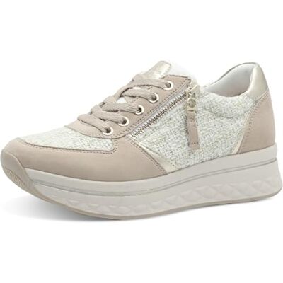Tamaris Comfort damsneakers, beige guld, 38 EU, Beige guld, 38 EU Tamaris Comfort damsneakers, beige guld, 38 EU, Beige guld, 38 EU