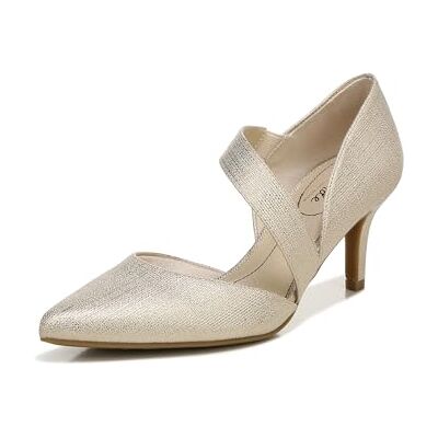 LifeStride Women's Suki Pump, Platino, 6.5 Wide LifeStride Women's Suki Pump, Platino, 6.5 Wide