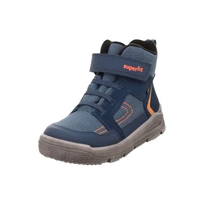 Superfit Jungen MARS leicht gefütterte Gore-Tex Stiefel, BLAU/ORANGE 8010 Superfit Jungen MARS leicht gefütterte Gore-Tex Stiefel, BLAU/ORANGE 8010