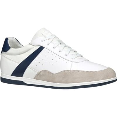 Geox herr U Renan C Sneaker, Vit Avio, 44 EU Geox herr U Renan C Sneaker, Vit Avio, 44 EU
