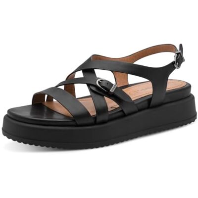 Tamaris dam 1–28365-46 sandaler, svart, 38 EU Tamaris dam 1–28365-46 sandaler, svart, 38 EU