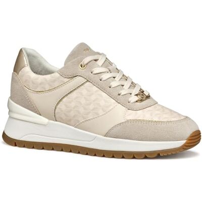 Geox Damsneakers, D DESYA A A sneakers, papyrus/Lt taupe, 36 EU, Papyrus LT Taupe, 36 EU Geox Damsneakers, D DESYA A A sneakers, papyrus/Lt taupe, 36 EU, Papyrus LT Taupe, 36 EU