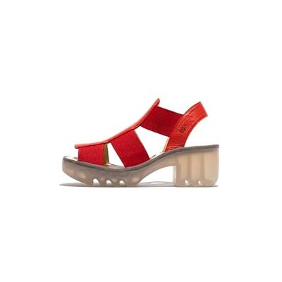 Fly London TEEV615FLY, damsandal, Devil Red, 38 EU Fly London TEEV615FLY, damsandal, Devil Red, 38 EU