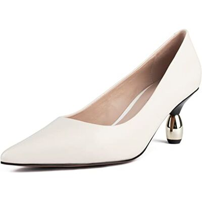 L37 HANDMADE SHOES L37 handgjorda skor dam italiensk jobb pump, Vit, 39 EU L37 HANDMADE SHOES L37 handgjorda skor dam italiensk jobb pump, Vit, 39 EU