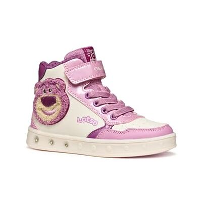 Geox J Skylin Girl sneakers, DK PINK/LT Ivory, 34 EU, Dk Pink Lt Ivory, 34 EU Geox J Skylin Girl sneakers, DK PINK/LT Ivory, 34 EU, Dk Pink Lt Ivory, 34 EU