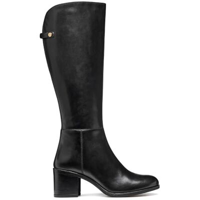 Geox Damer D New ASHEEL Knee High Boot, svart, 37,5 EU, svart, 37.5 EU Geox Damer D New ASHEEL Knee High Boot, svart, 37,5 EU, svart, 37.5 EU