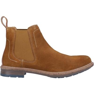 Hush Puppies Justin Suede Chelsea-stövlar för män, SOLBRÄNNA, 42.5 EU Hush Puppies Justin Suede Chelsea-stövlar för män, SOLBRÄNNA, 42.5 EU