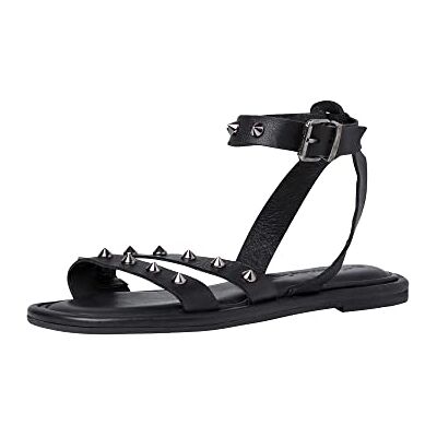 Tamaris dam 1-1-28153-38 platta sandaler, svart, 38 EU Tamaris dam 1-1-28153-38 platta sandaler, svart, 38 EU