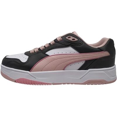 PUMA Unisex RBD Break Low sneakers, Vit-Poised Pink Black, 4.5 UK, vit Poised rosa svart, 37.5 EU PUMA Unisex RBD Break Low sneakers, Vit-Poised Pink Black, 4.5 UK, vit Poised rosa svart, 37.5 EU