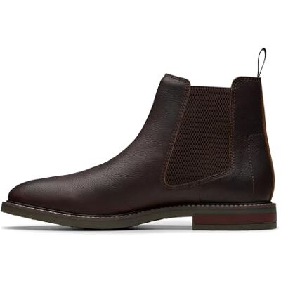 Clarks Jaxen Easy Mens Brown Tumb, 7 Clarks Jaxen Easy Mens Brown Tumb, 7