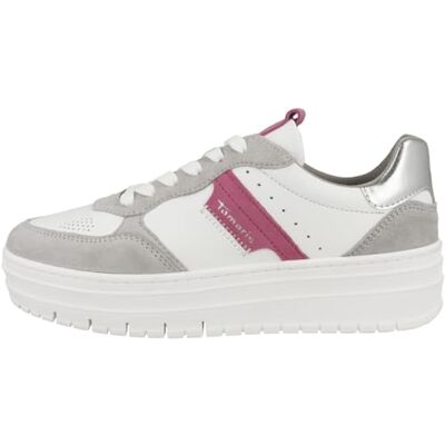 Tamaris Low Top sneakers 1-23773-43 948 dam skor M2377343 silver, Ljusgrå kam 1 23773 43 248, 38 EU Tamaris Low Top sneakers 1-23773-43 948 dam skor M2377343 silver, Ljusgrå kam 1 23773 43 248, 38 EU