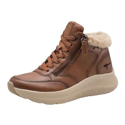 Tamaris Comfort dam spets boot platt duo-tex modestövlar, konjak, 38 EU, konjak, 38 EU Tamaris Comfort dam spets boot platt duo-tex modestövlar, konjak, 38 EU, konjak, 38 EU
