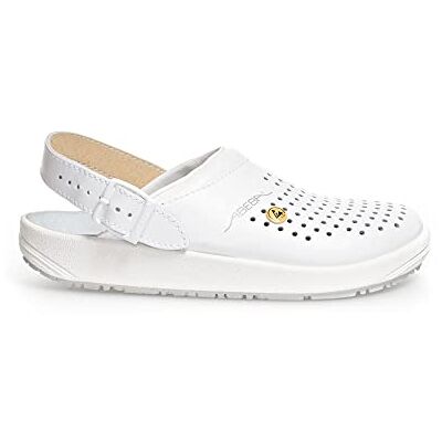 Abeba 5300 ESD träskor & badsandaler gummi unisex arbetsskor vita Abeba 5300 ESD träskor & badsandaler gummi unisex arbetsskor vita