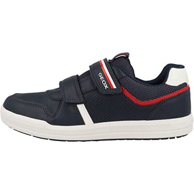 Geox pojkar Sneaker J Arzach Boy, Marinblå röd, 24 EU Geox pojkar Sneaker J Arzach Boy, Marinblå röd, 24 EU