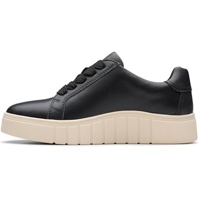 Clarks Mykah Joy Womens Black Leather, 3.5 Clarks Mykah Joy Womens Black Leather, 3.5