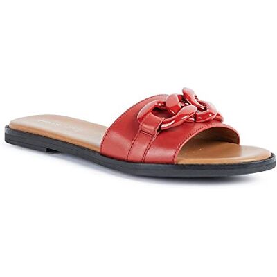 Geox D NAILEEN dam Sandaler, Röd, 35 EU Geox D NAILEEN dam Sandaler, Röd, 35 EU