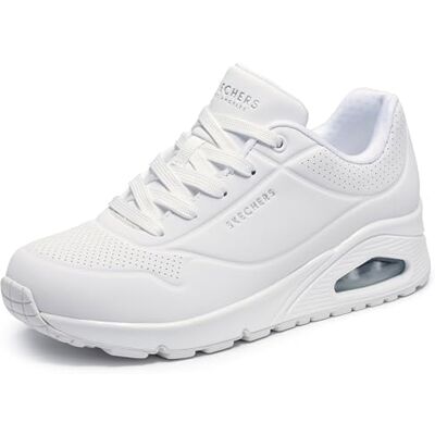 Skechers UNO STAND ON AIR dam Sneakers, Vit 01, 38.5 EU Skechers UNO STAND ON AIR dam Sneakers, Vit 01, 38.5 EU