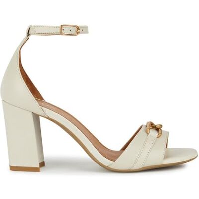 Geox Damer D New ERAKLIA 80 Heeled Sandal, LT Sand, 38,5 EU, Lt Sand, 38.5 EU Geox Damer D New ERAKLIA 80 Heeled Sandal, LT Sand, 38,5 EU, Lt Sand, 38.5 EU
