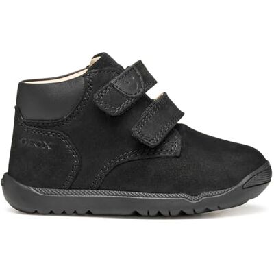 Geox Baby pojkar B MACCHIA Boy First Walker shoe, svart, 22 EU, svart, 22 EU Geox Baby pojkar B MACCHIA Boy First Walker shoe, svart, 22 EU, svart, 22 EU
