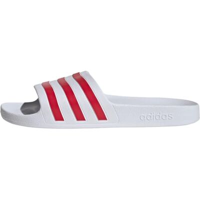 adidas unisex vuxen Adilette Aqua Slides Sandal, Ftwr White/Team Colleg Red/Ftwr White, 48.5 EU adidas unisex vuxen Adilette Aqua Slides Sandal, Ftwr White/Team Colleg Red/Ftwr White, 48.5 EU