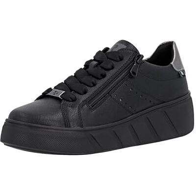 Rieker Dam W2605 sneakers låg, svart, 38 EU, svart, 38 EU Rieker Dam W2605 sneakers låg, svart, 38 EU, svart, 38 EU