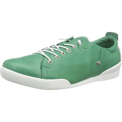 Andrea Conti Dam 0345724 Sneaker, Grün, 35 EU Andrea Conti Dam 0345724 Sneaker, Grün, 35 EU