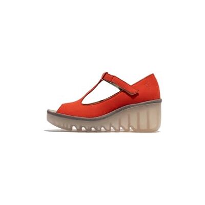 Fly London kvinnors BEIL584FLY Sandal, Devil red, 8 UK, Röd (Devil röd), 41 EU Fly London kvinnors BEIL584FLY Sandal, Devil red, 8 UK, Röd (Devil röd), 41 EU