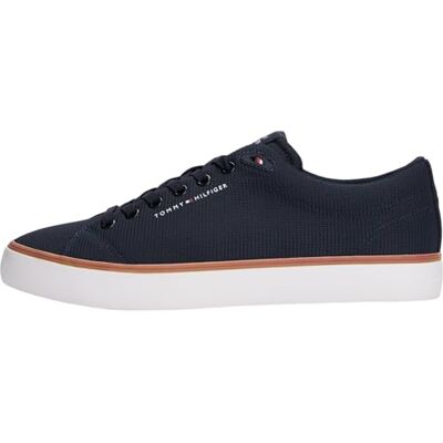 Tommy Hilfiger herr Th Hi Vulc Core Low Ii Mesh Fm0fm05513 Topp, Blå ökenhimmel, 46 EU Tommy Hilfiger herr Th Hi Vulc Core Low Ii Mesh Fm0fm05513 Topp, Blå ökenhimmel, 46 EU
