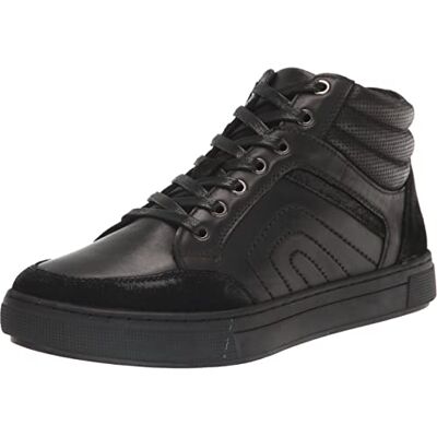 Propét Men's Kenton Mid-Cut Sneakers, All Black, 8 Wide US Propét Men's Kenton Mid-Cut Sneakers, All Black, 8 Wide US