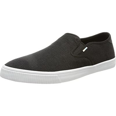 TOMS BAJA herr Sneaker, Svart vit, 40 EU TOMS BAJA herr Sneaker, Svart vit, 40 EU