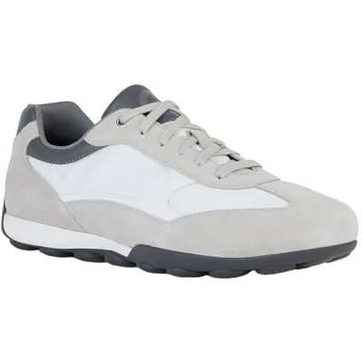 Geox Herr U Snake 2.0 C sneakers, LT grå/vit, 39 EU, Lt Grey White, 39 EU Geox Herr U Snake 2.0 C sneakers, LT grå/vit, 39 EU, Lt Grey White, 39 EU