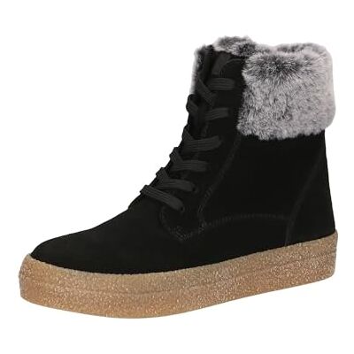 CAPRICE stövel 9–26100–43 G-bredd, Svart mocka, 37 EU CAPRICE stövel 9–26100–43 G-bredd, Svart mocka, 37 EU