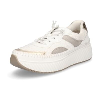 MARCO TOZZI dam 2–23733-44 sneakers, vit/guld, 41 EU, vitt guld, 41 EU MARCO TOZZI dam 2–23733-44 sneakers, vit/guld, 41 EU, vitt guld, 41 EU