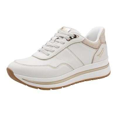 Tamaris dam Low 1-23766-46 sneakers, vit, 40 EU Tamaris dam Low 1-23766-46 sneakers, vit, 40 EU