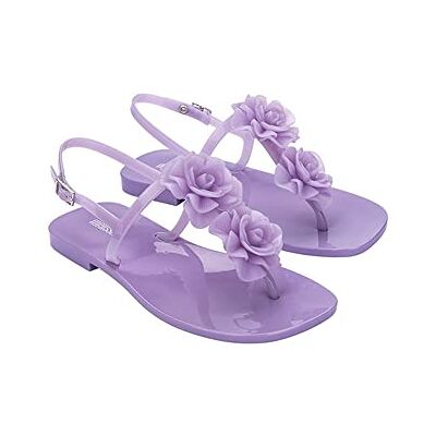Melissa Harmonic Squared Garden, Platta Sandaler Dam, Lila, 37 EU Melissa Harmonic Squared Garden, Platta Sandaler Dam, Lila, 37 EU
