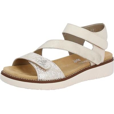 Remonte Damer D2050-60 sandal, Vit guld mussla porslin 61, 36 EU Remonte Damer D2050-60 sandal, Vit guld mussla porslin 61, 36 EU