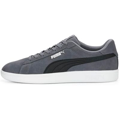 PUMA Smash 3.0 unisex vuxen Sneaker , Gray Tile- Black- White, 40.5 PUMA Smash 3.0 unisex vuxen Sneaker , Gray Tile- Black- White, 40.5
