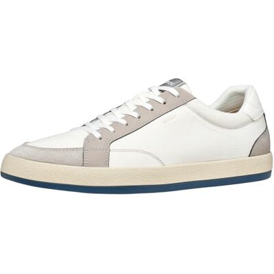 Geox Herr U SERIFOS F sneakers, vit/kjol, 44 EU Geox Herr U SERIFOS F sneakers, vit/kjol, 44 EU