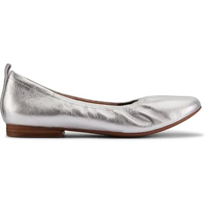 Clarks Fawna Soft Womens Silver Metallic, 5.5 Clarks Fawna Soft Womens Silver Metallic, 5.5