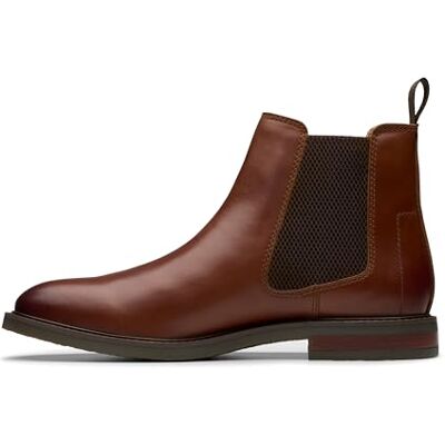 Clarks Jaxen Easy Mens Tan Leather, 7.5 Clarks Jaxen Easy Mens Tan Leather, 7.5