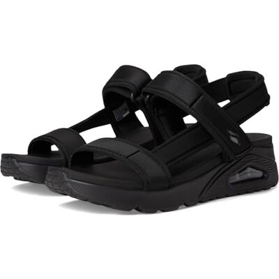 Skechers UNO SUMMER STAND2 sandaler för kvinnor, Svart nylon, 39 EU Skechers UNO SUMMER STAND2 sandaler för kvinnor, Svart nylon, 39 EU