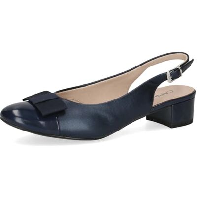 CAPRICE Slingpumps 9-29502-42 G-bredd, Marinblå kam, 36.5 EU CAPRICE Slingpumps 9-29502-42 G-bredd, Marinblå kam, 36.5 EU