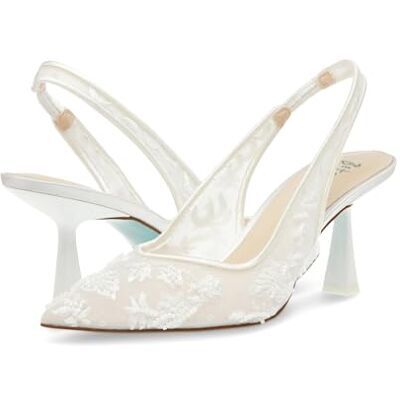 Betsey Johnson dam Nikki Pump, Ivory, 7,5 UK, Elfenben, 40.5 EU Betsey Johnson dam Nikki Pump, Ivory, 7,5 UK, Elfenben, 40.5 EU