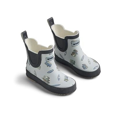 Wheat Unisex gummistövlar barn beta vattentät, 9461 Surf Life, 34 EU Wheat Unisex gummistövlar barn beta vattentät, 9461 Surf Life, 34 EU